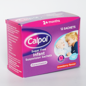 3132610---CALPOL-Infant-Suspension-Sugar-Free-Sachets-120mg.5ml - 12pk