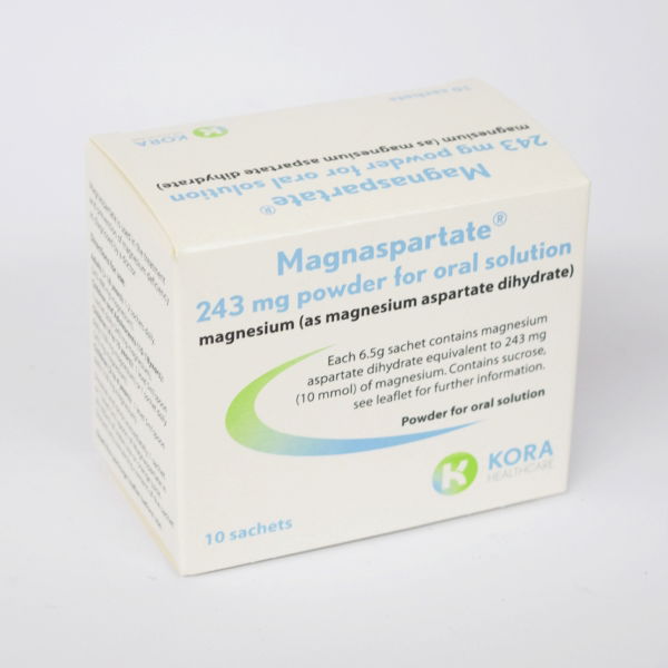 MAGNASPARTATE 243MG ORAL POWDER 3949542