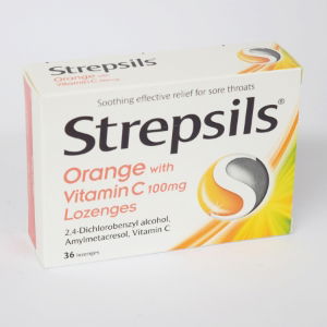 STREPSILS LOZ ORANGE & VIT C 36 3292026