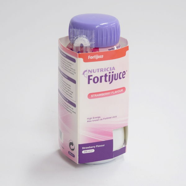 FORTIJUCE BOTT 200ML STRAWBERRY 3223542