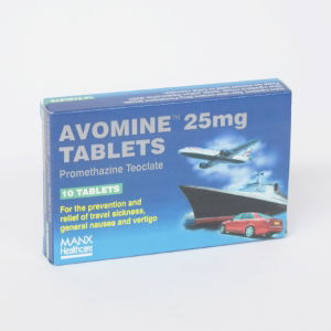 AVOMINE TABS 25MG 10 0022327