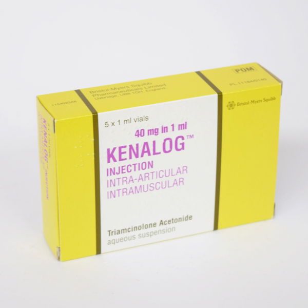 KENALOG 40MG 1ML 5 VIALS 49973