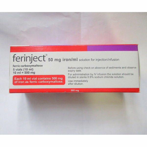 FERINJECT Injection 50mgml 10ml - 5pk - 3804085