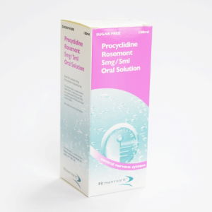 PROCYCLIDINE 5MG 5ML ORAL SOLUTION SUGAR FREE 150 ML 951811000001104