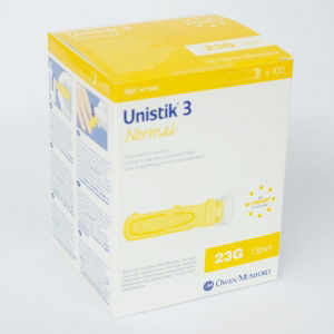 UNISTIK 3 NORMAL FINGER PRICK AT1002 100 3172301