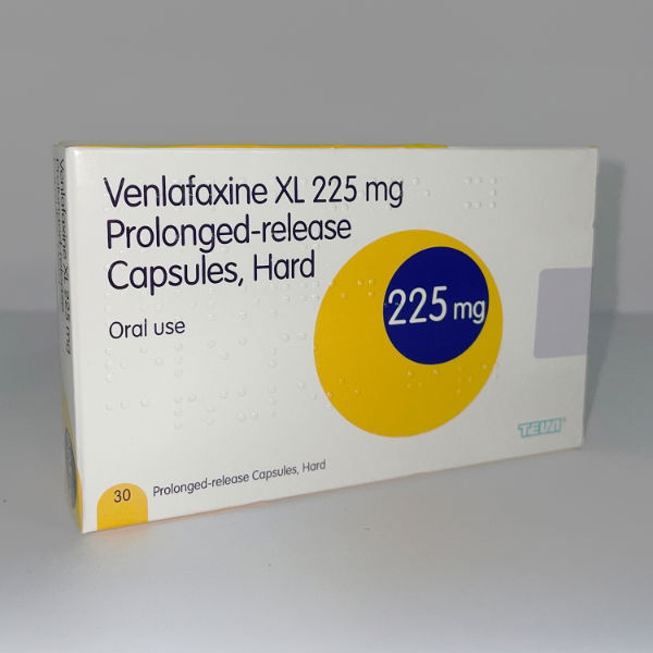 Venlafaxine XL Capsules P/R 225mg - 30