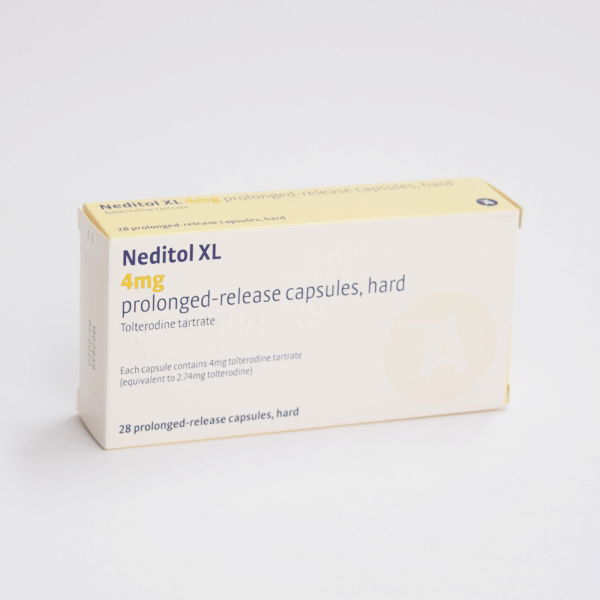 NEDITOL XL 4MG CAPSULES 28 1180181