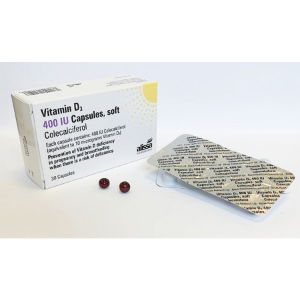 AHP7002 Colecalciferol Vit D3 400iu Licensed Capsules  -  30