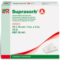 SUPRASORB A Calcium Alginate Dressing 10 x 10 cm - 10