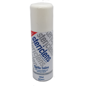 Sterclens Sterile Saline Solutions 100ml 3059458