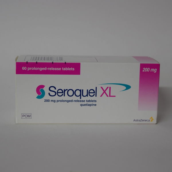 3343423-Seroquel XL Tab 200mg 60