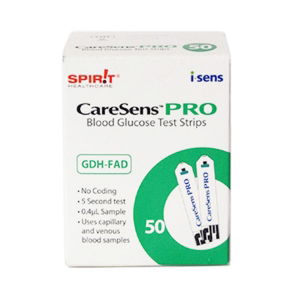 CARESENS PRO Blood Glucose Test Strips - 50