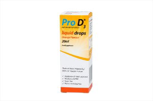 PRO D3 LIQUID 100IU ORAL DROPS 20ML - 3669835