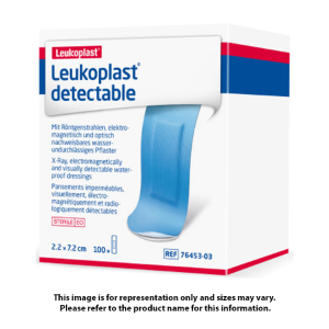 LEUKOPLAST Pre-Cut Dressing Detectable 7.5 x 2.2cm - 100