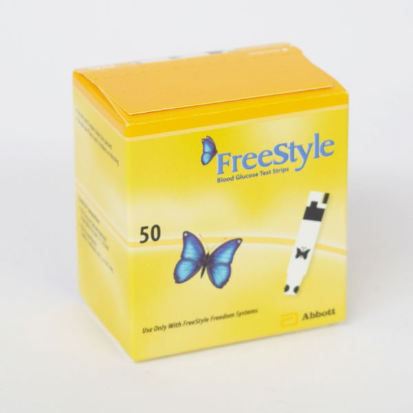 FREESTYLE BLOOD GLUCOSE TEST STRIPS 50 2887826