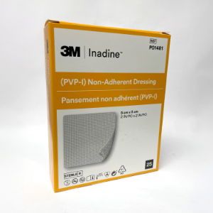 INADINE Povidone Iodine Non-Adherent Dressing 5cm x 5cm - 25