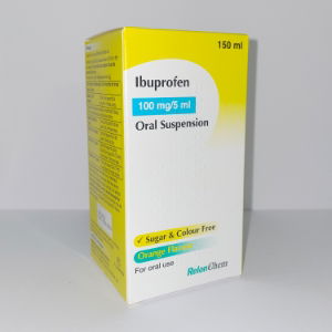 Ibuprofen Oral Suspension Sugar Free 100mg/5ml 150ml - 1