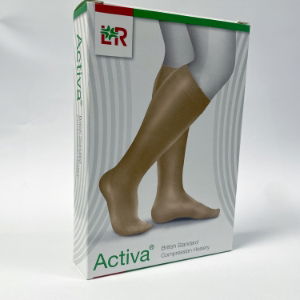 ACTIVA Class I Below Knee Open Toe Sand XXL - 1