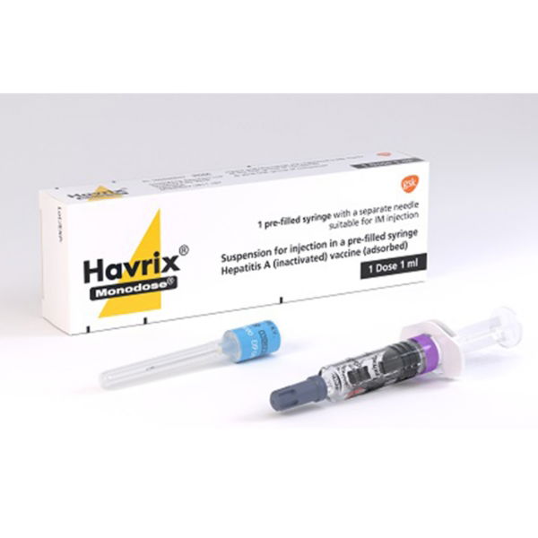 HAVRIX Vaccine Monodose PF Syringe NF Needle 1ml - 10pk - 2894566