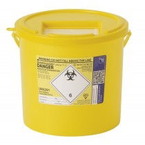 SHARPSGUARD BIN YELLOW 11.5L AHP0272