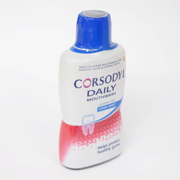 CORSODYL MWASH COOLMINT ALCOHOL FREE 500ML 3712155