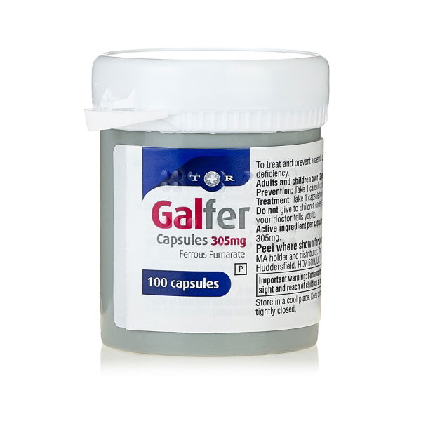 GALFER CAPS 305mg 100 - 107078 edit