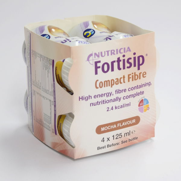 FORTISIP COMPACT FIBRE MOCHA 4X125ML 3610656