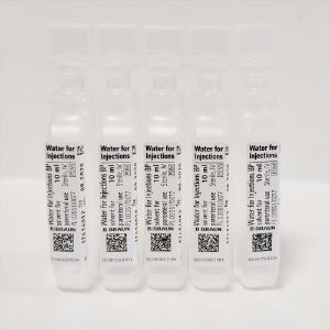 WATER FOR INJ (MINI-PLASCO) 10ML 20 - AHP0163