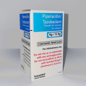 Piperacillin/Tazobactam Powder for Solution Vials 4g/0.5g -1