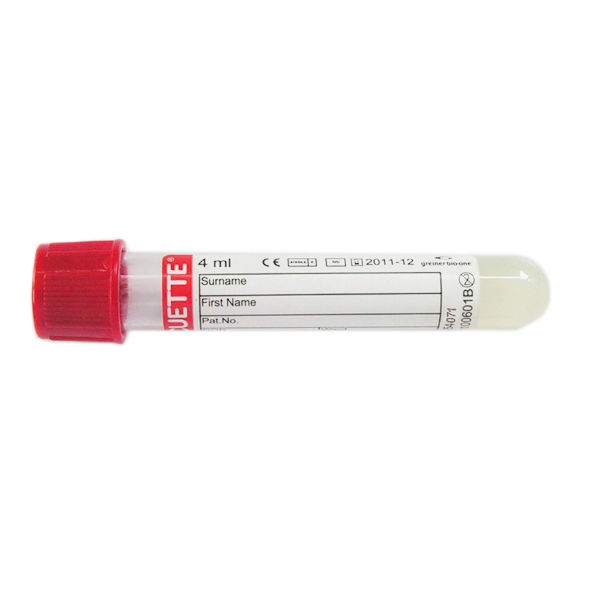 VACUETTE RED 454071 4ML