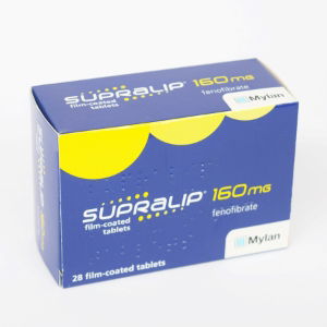 SUPRALIP TABS 160MG 28 2727790