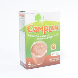 527689 COMPLAN SACH 4X55G CHOCOLATE