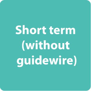 short term (without guidewire)