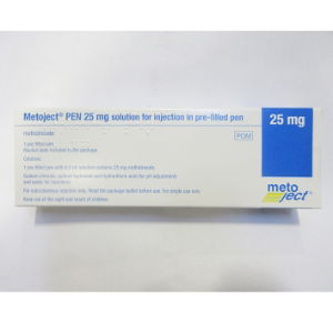 METOJECT 25MG PRE-FILLED PEN - 3871688