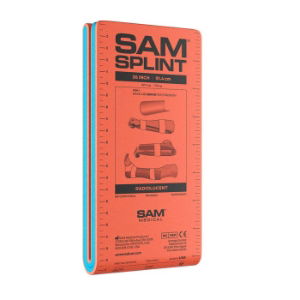 AHP3863 SAM SPLINT FLAT ORANGE BLUE 36 sp615or