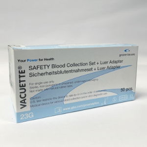 VACUETTE Safety Blood Collection Set 23g x 3/4" 450084 - 50