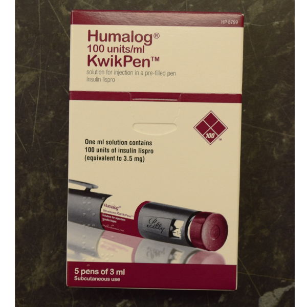 HUMALOG KWIKPEN 5X3ML PENS 3391844