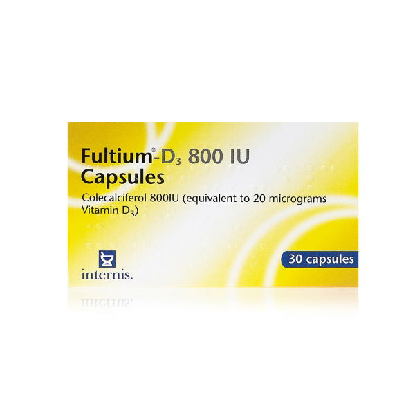 FULTIUM D3 Capsules 800iu - 30 - Ashtons