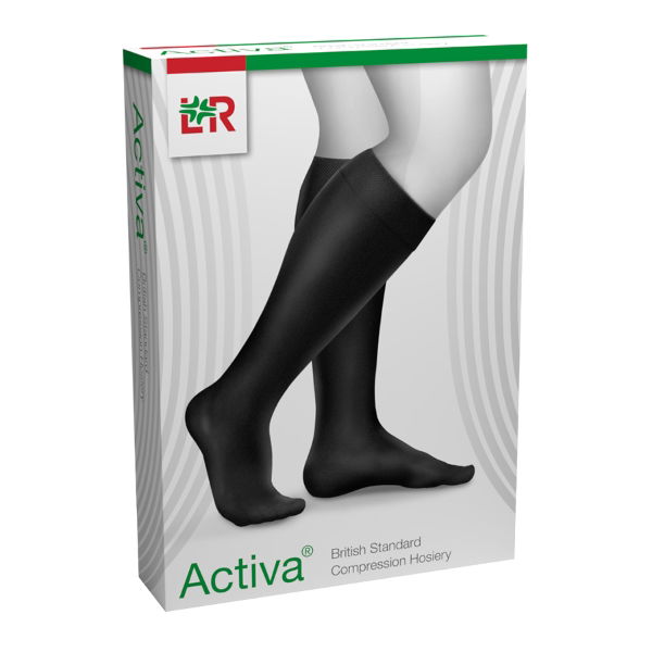 2782381 ACTIVA Class I Below Knee Closed Toe Black Medium - 1 and 2590669 edit