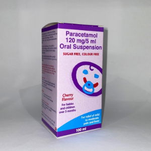 Paracetamol Oral Suspension 120mg/5ml 100ml - 1