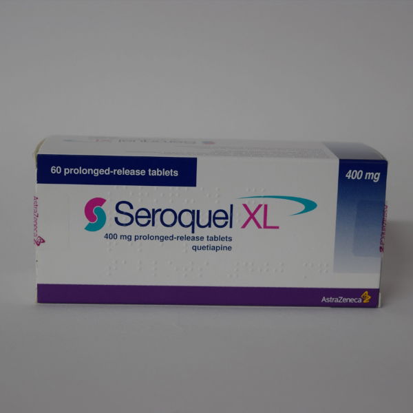 3343449-Seroquel XL Tab 400mg 60