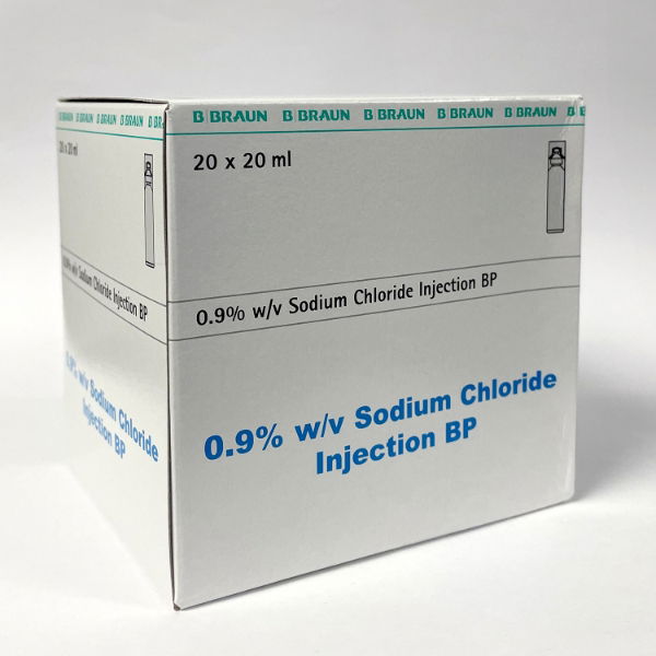 Sodium Chloride 0.9% (Mini-Plasco) 20ml - 20