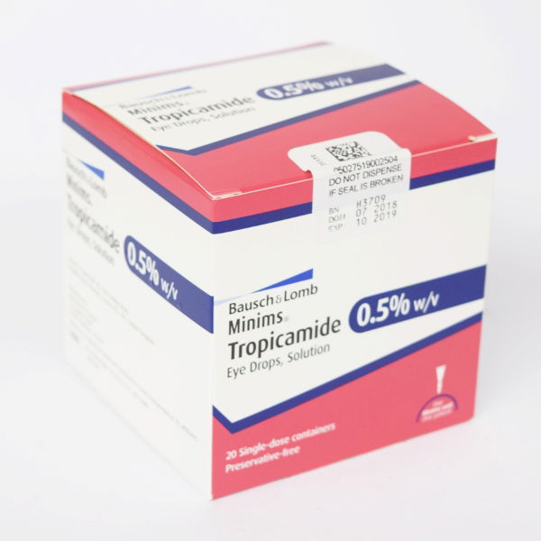 MINIMS TROPICAMIDE 152702