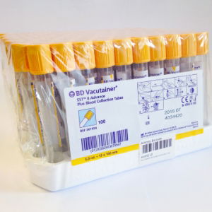 VACUTAINER Ref 367954 (GOLD) 5ML P100 AHP0115 (scott taken)