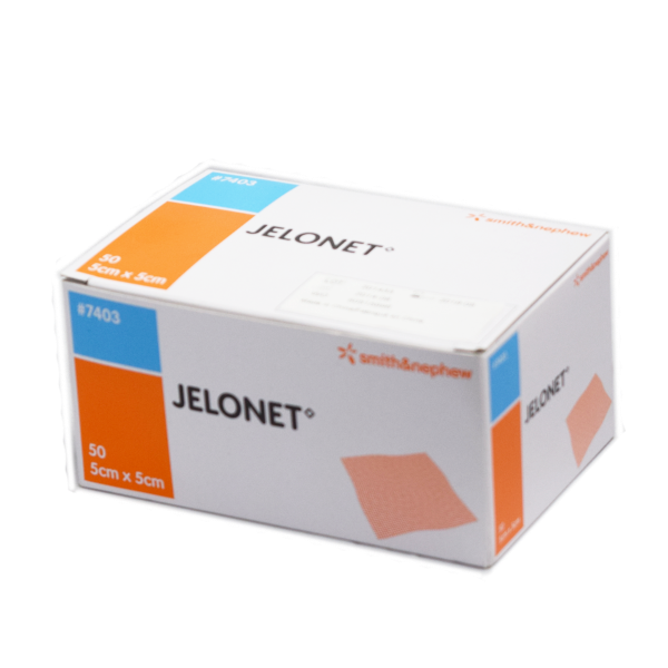 JELONET Paraffin Gauze Dress With Loading Gel 5cm x 5cm - 50