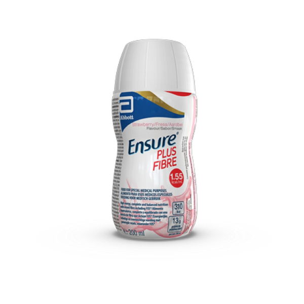 ENSURE PLUS FIBRE Bottle Strawberry 200ml - 1