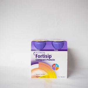 3939667-Fortisip Compact Protein Liquid Peach and Mango 125ml-4pk