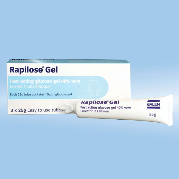 RAPILOSE GLUCOSE ORAL GEL 40% 3 X 25GM - AHP3218 2