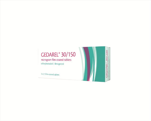 GEDAREL TABS 30150MG 63 - 3559309