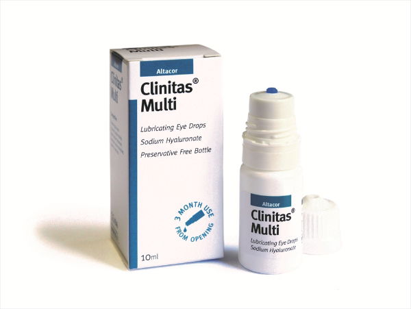 CLINITAS MULTIDOSE LUB EYE DROPS PRES FREE 0.4% 10ML - 3938800